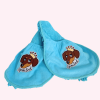 "Spoiled" Blue Bath Towel