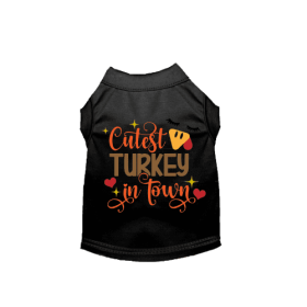 Cutest Turkey in Town (Color: black, size: large)