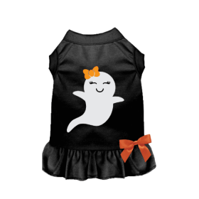 Fabby the Fabulous Ghost- Dog Dress (size: xs)