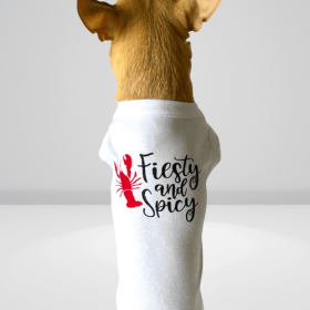 Feisty & Spicy Dog Tee (size: xs)