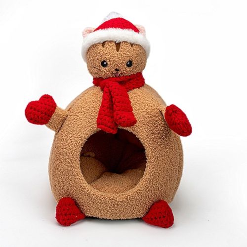 Cat Nest Winter Warm Three-dimensional Cartoon Closed